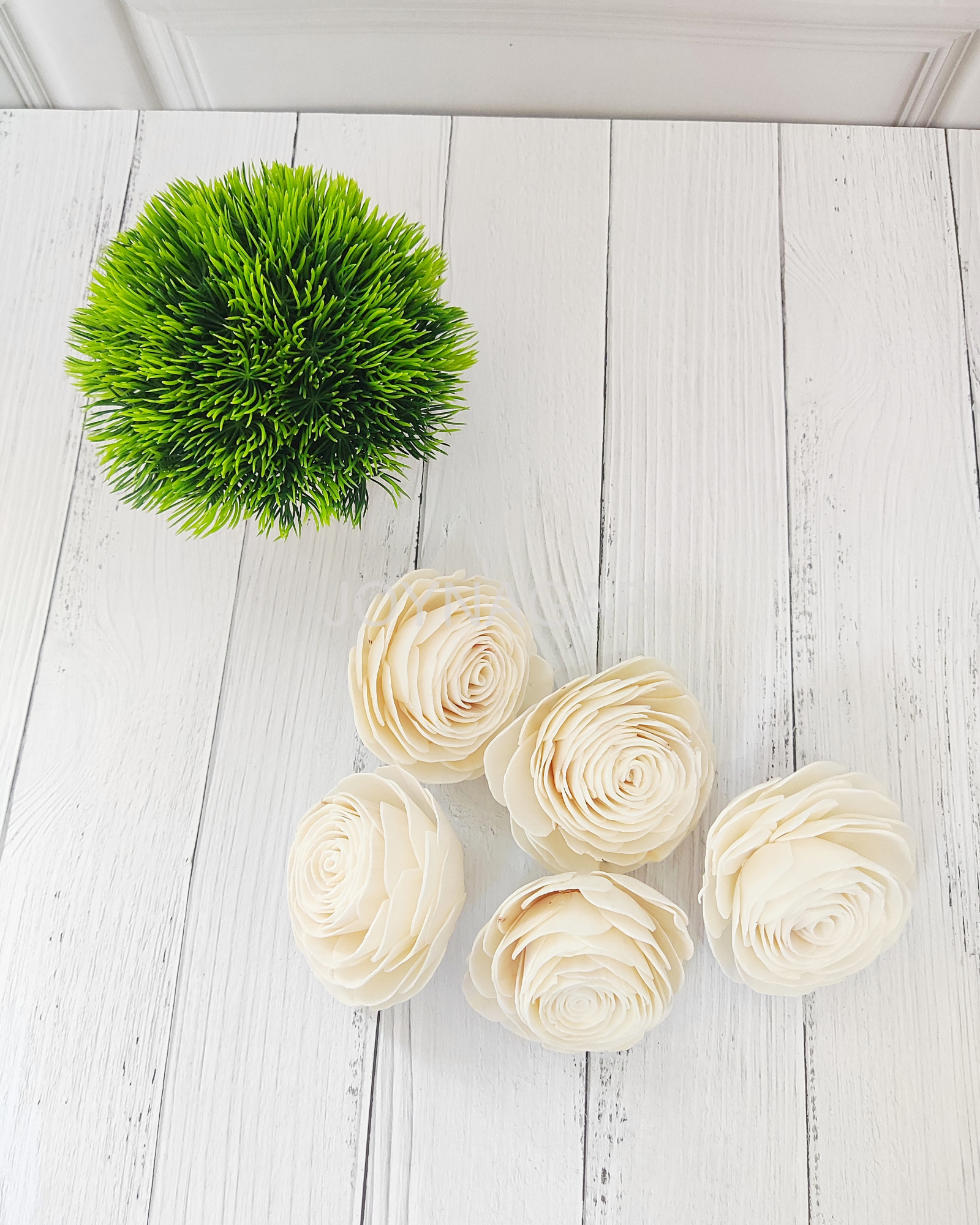 Beauty Rose Sola Wood Flower Loose