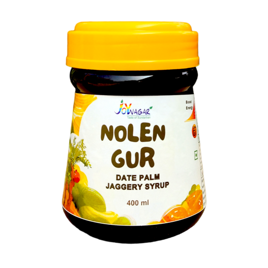 Original Joynagar Brand Nolen Gur / Liquid Khajur Gur / Date Palm Jaggery
