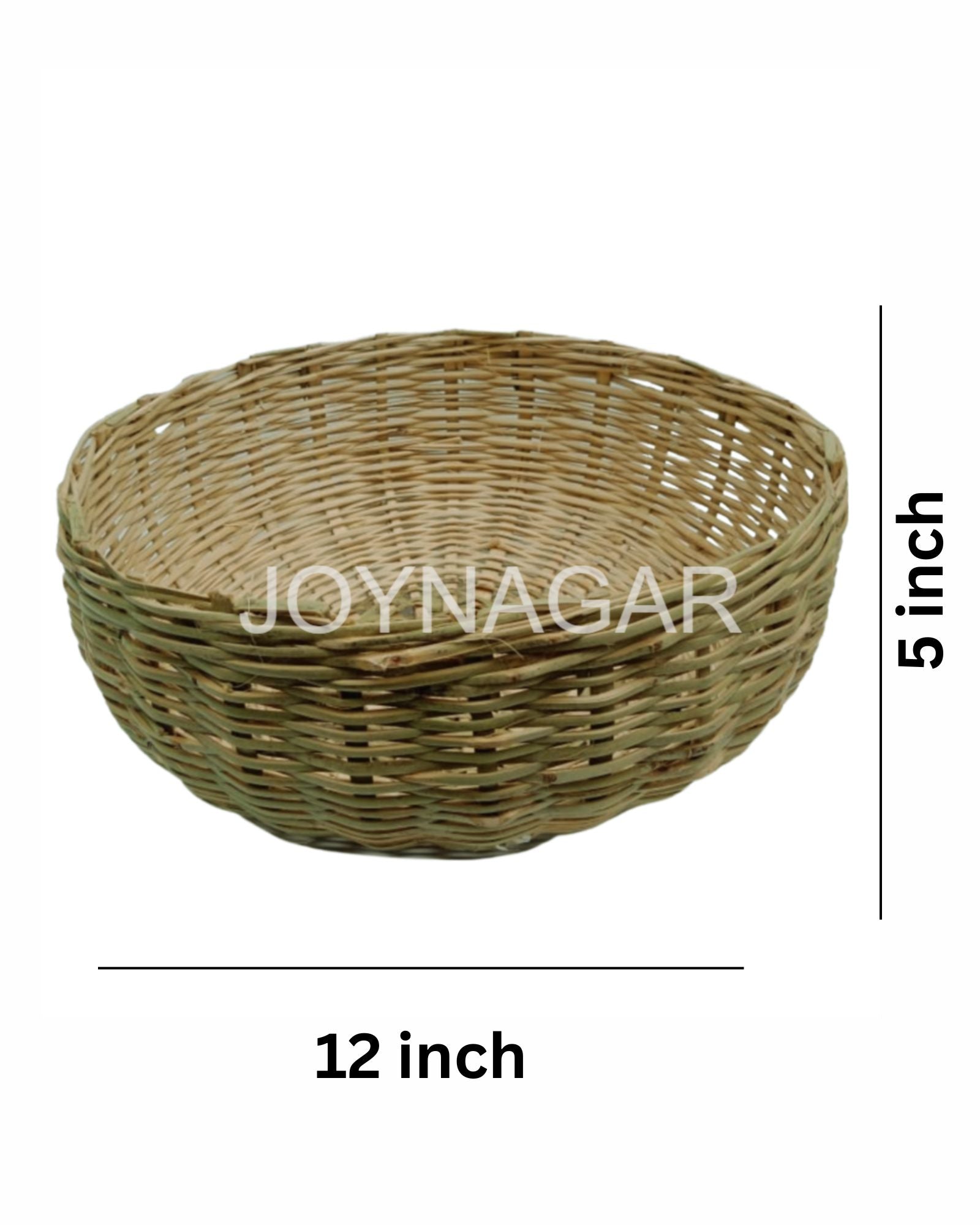Bamboo Chubri Bengali Style Round Vegetables Basket