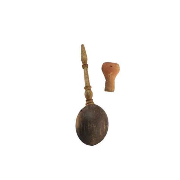 Handmade Coconut Shell Antic Hukka