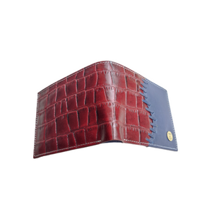 Men Multicolor Genuine Leather Casual Wallet with RFID