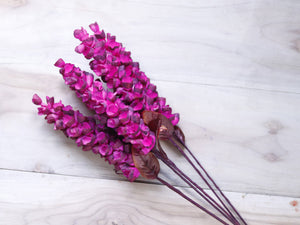 Handmade Sola Makka Stick Joynagar Handicraft Artificial Flowers Homemade color_pink