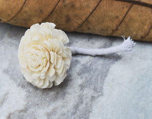 Cedar Reed Diffuser Sola Wood Flower with Rope - JOYNAGAR