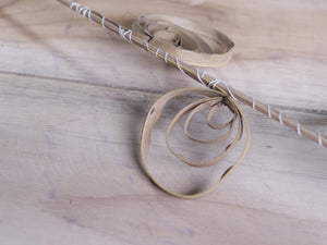 Decorative Coco Broom Stick Ring Joynagar handicraft color_natural