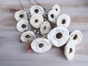 Sola Daisy Corn Rose Flower Stick Joynagar Homedecor Artificial Flowers color_natural