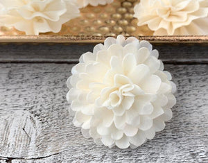 Feather Ball Sola Wood Flower - JOYNAGAR