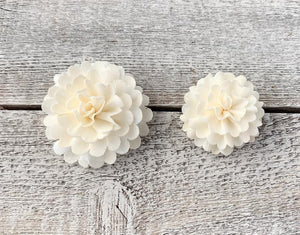 Feather Ball Sola Wood Flower - JOYNAGAR