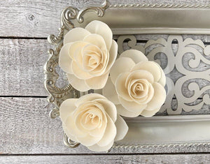 French Rose Sola Wood Flower - JOYNAGAR