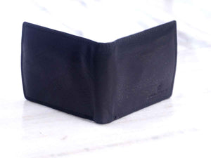 Ivory Black Round Men Formal Wallet. Joynagar