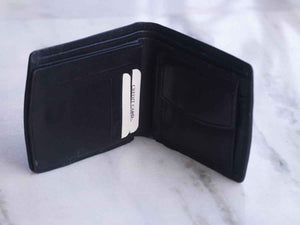 Ivory Black Round Men Formal Wallet. Joynagar.com