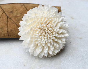 Wild Zinnia Sola Wood Flower - JOYNAGAR