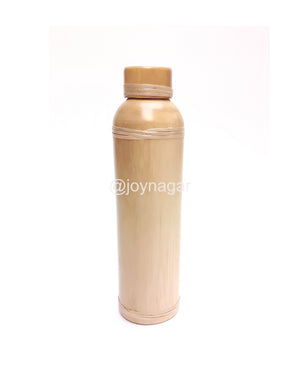 Eco-Friendly Bamboo Water Bottle with Inner . Joynagar-handicraft
