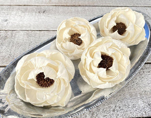 Black Pearl Sola Wood Flower - JOYNAGAR