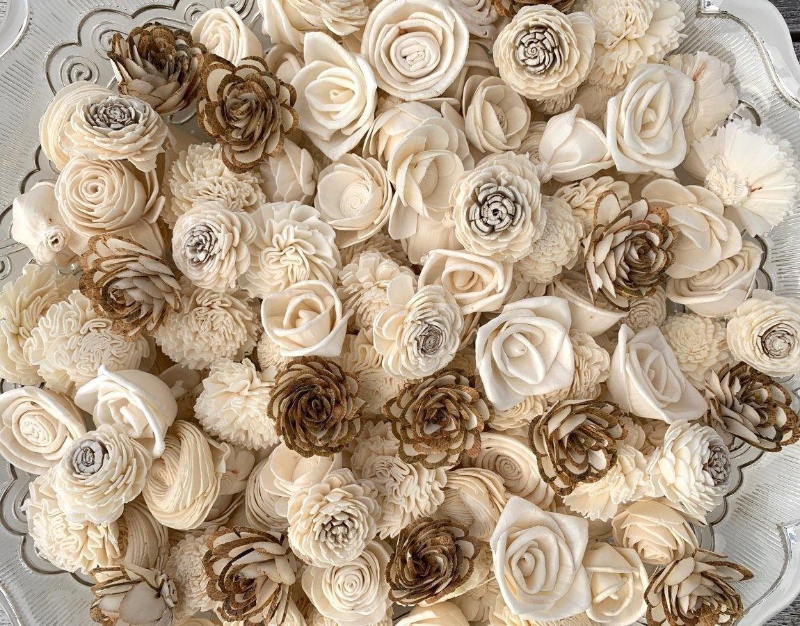 Mini Sola Wood Flower Assortment - JOYNAGAR