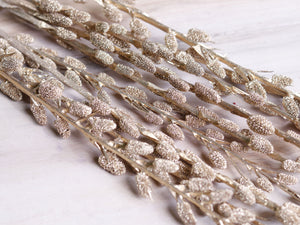 Dried Small Litchi Stick Joynagar Handicraft Homemade color_golden