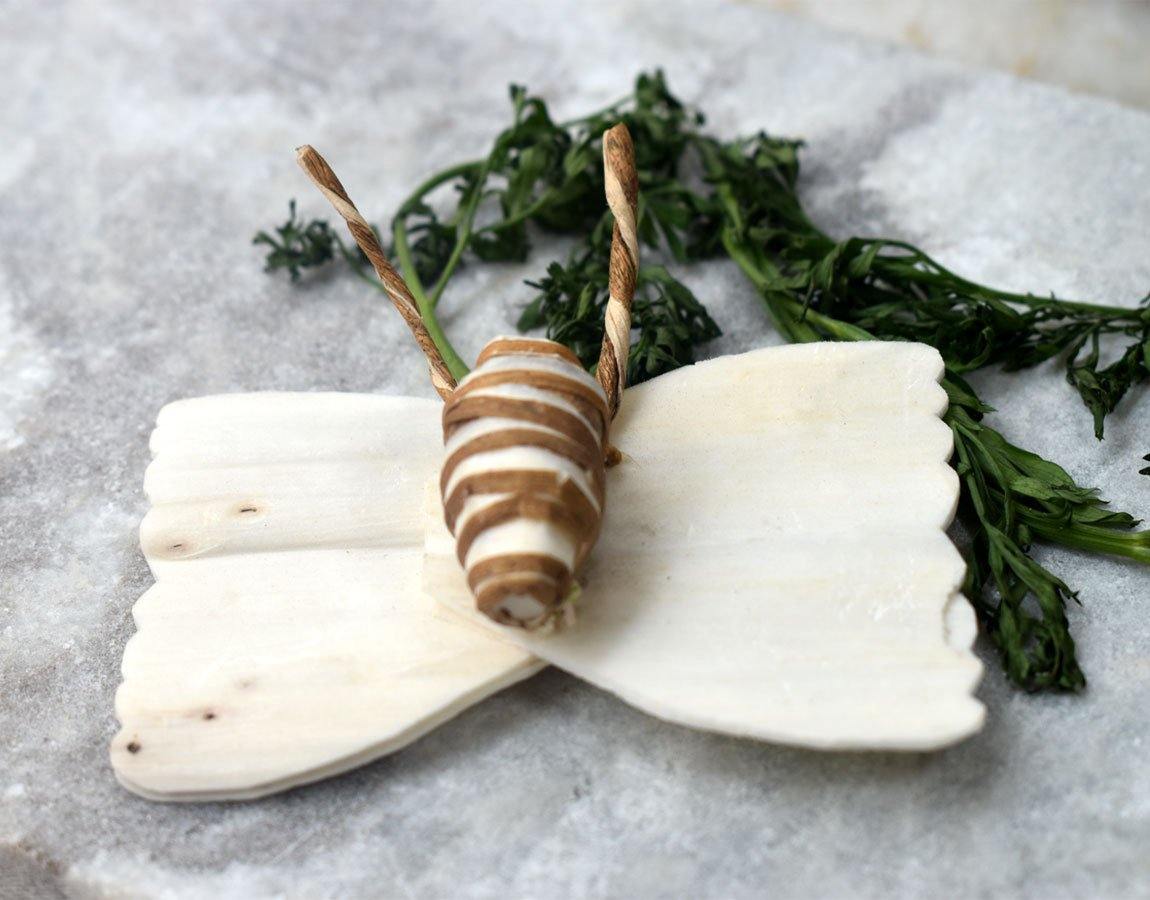 Handmade Sola Wood Butterfly - JOYNAGAR