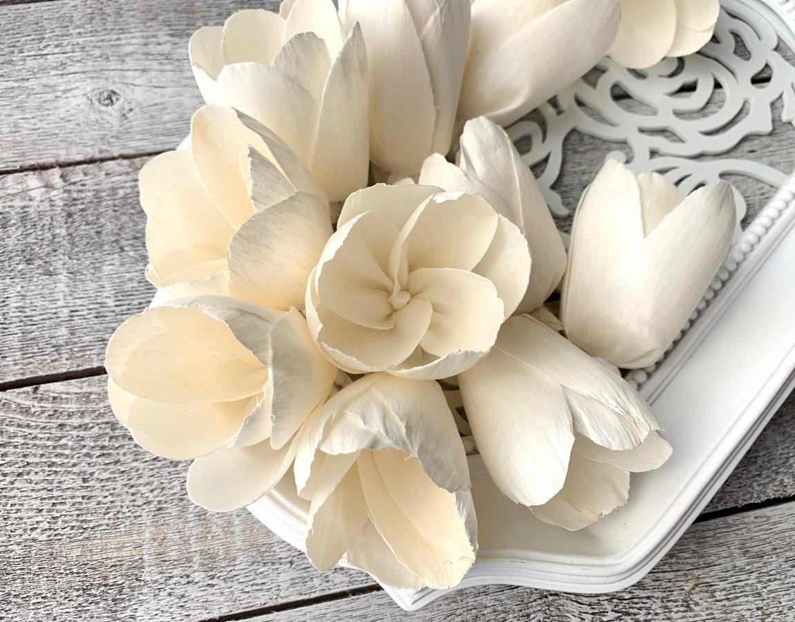 Tulip Sola Wood Flower - JOYNAGAR