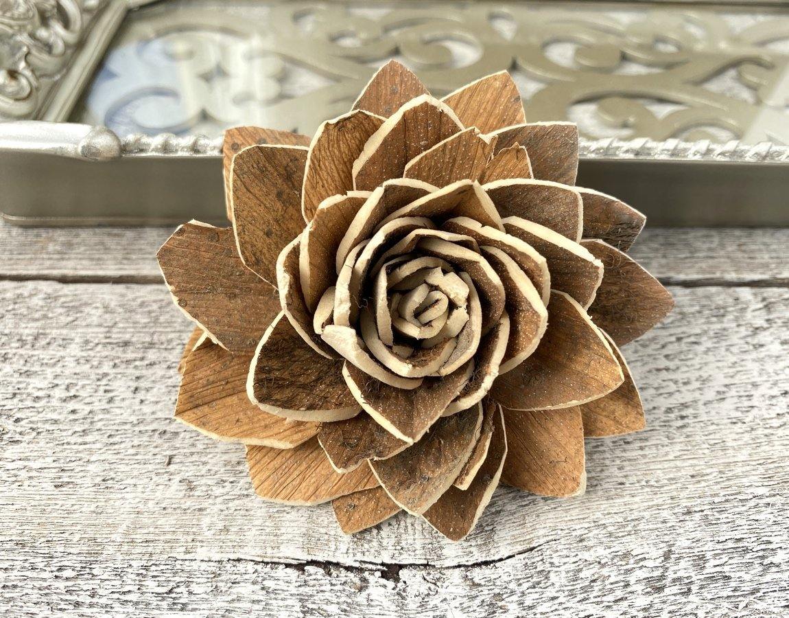 Wild Rose Sola Wood Skin Flower - JOYNAGAR