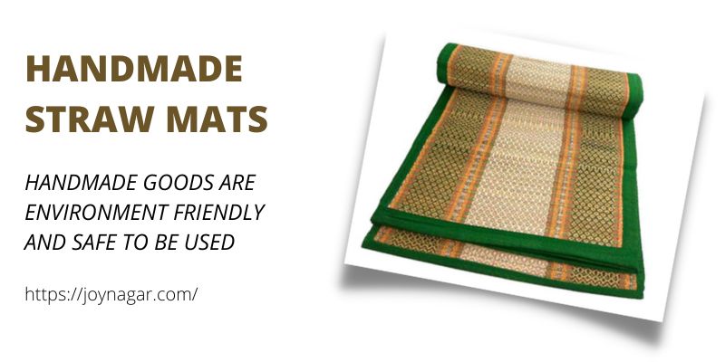 Find Out the Benefits of Handmade Mats for Your House – JOYNAGAR