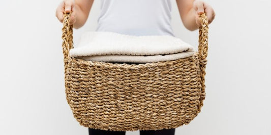 Some Decorative Ideas through Weaved Baskets
