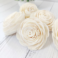 Beauty Rose Sola Wood Flower Loose