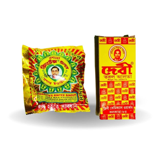 Lal Alta & Sindoor for Bengali Wedding & Pooja