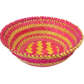 Handmade Bamboo Ultamuri Color Multipurpose Round Basket | Set of 5 Pcs