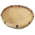 Bamboo Cane Handmade Bengali Style Chala / Round Vegetable Basket