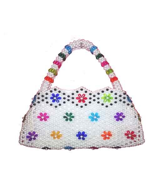 Handmade Ladies Multicolor Macrame Bag - JOYNAGAR