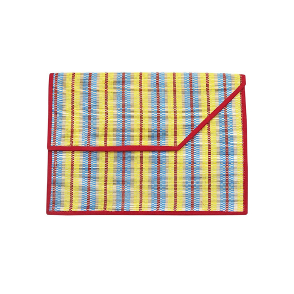 Handmade Bamboo Document File Multicolor for multipurpose. Joynagar - handicraft 