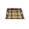 Handmade bamboo jungli tray. Joynagar-handicraft 