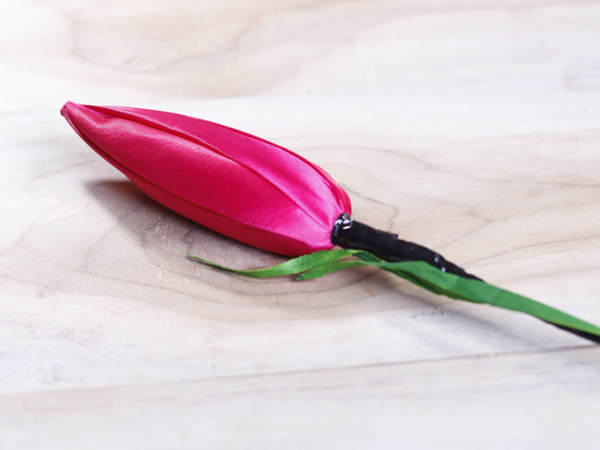 Decorative Silk Single Lotus Buds Flower Stick Joynagar Handicraft Artificial Flowers color_pink