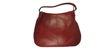 Handmade Genuine Leather Brown Ladies Handbag - JOYNAGAR