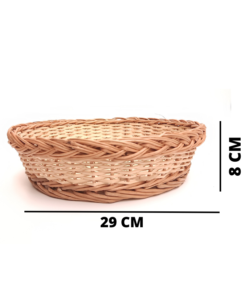 Willow Heavy Duty Desiner Collar Round Basket