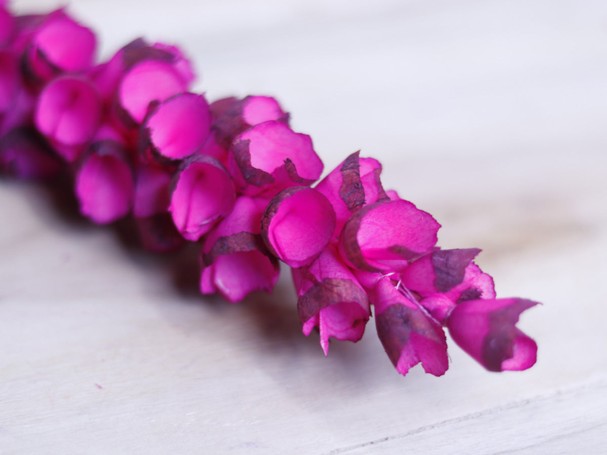 Handmade Sola Makka Stick Joynagar Handicraft Artificial Flowers Homemade color_pink