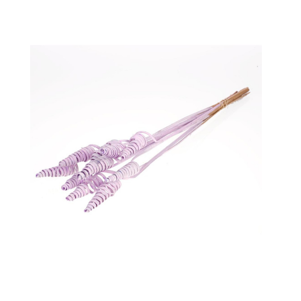 Handmade Decorative Bamboo Cane Cone Stick Joynagar Handicraft color_purple