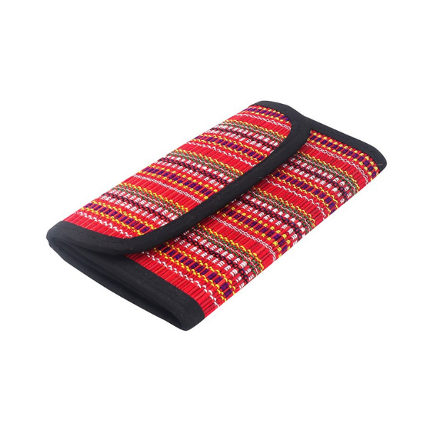 Handmade Bamboo Ladies Purse Wallet Multicolor. Joynagar-handicraft 