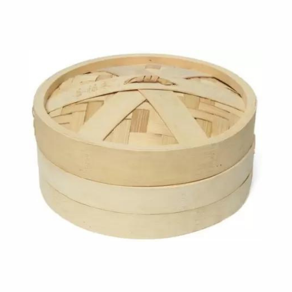 Ecofriendly Bamboo Momo Basket / Dim Sum Basket. Joynagar - handicraft 