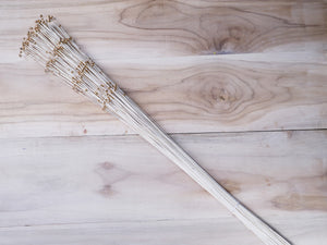 Decorative Coco Moti Stick Joynagar Handicraft color_white