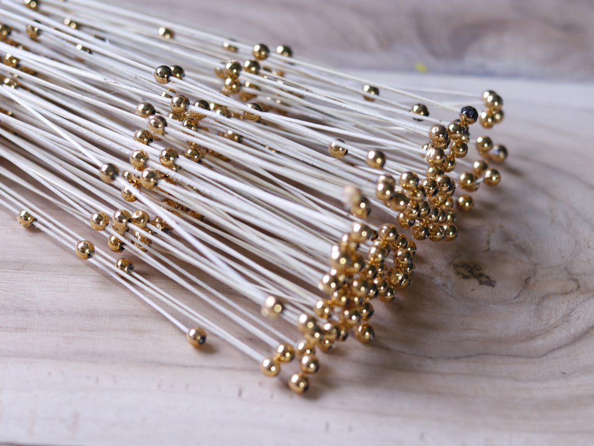 Decorative Coco Moti Stick Joynagar Handicraft color_white