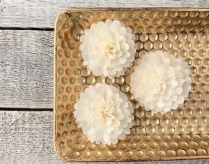 Feather Ball Sola Wood Flower - JOYNAGAR