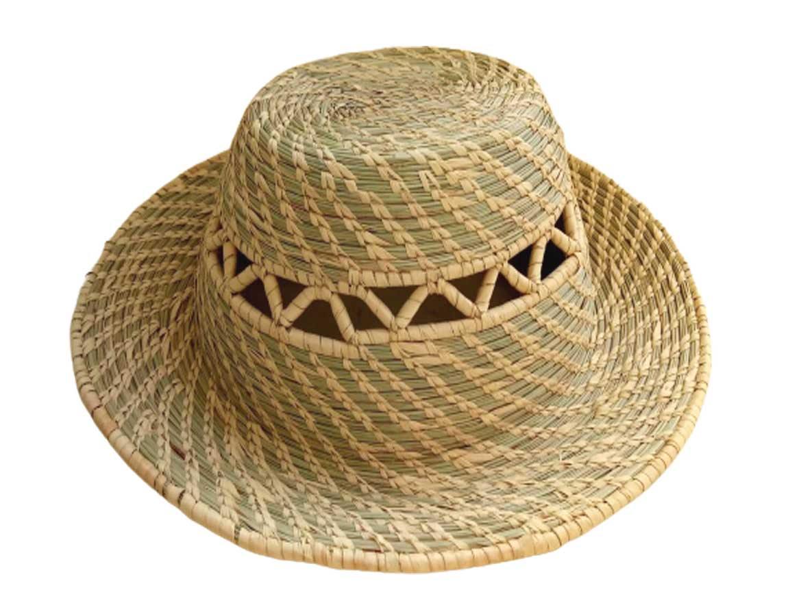 Handmade Natural Color Unisex Sun Hat - JOYNAGAR
