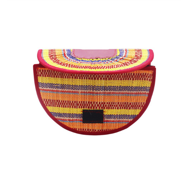  Handmade Bamboo Ladies Purse Wallet Multicolor. Joynagar-handicraft 