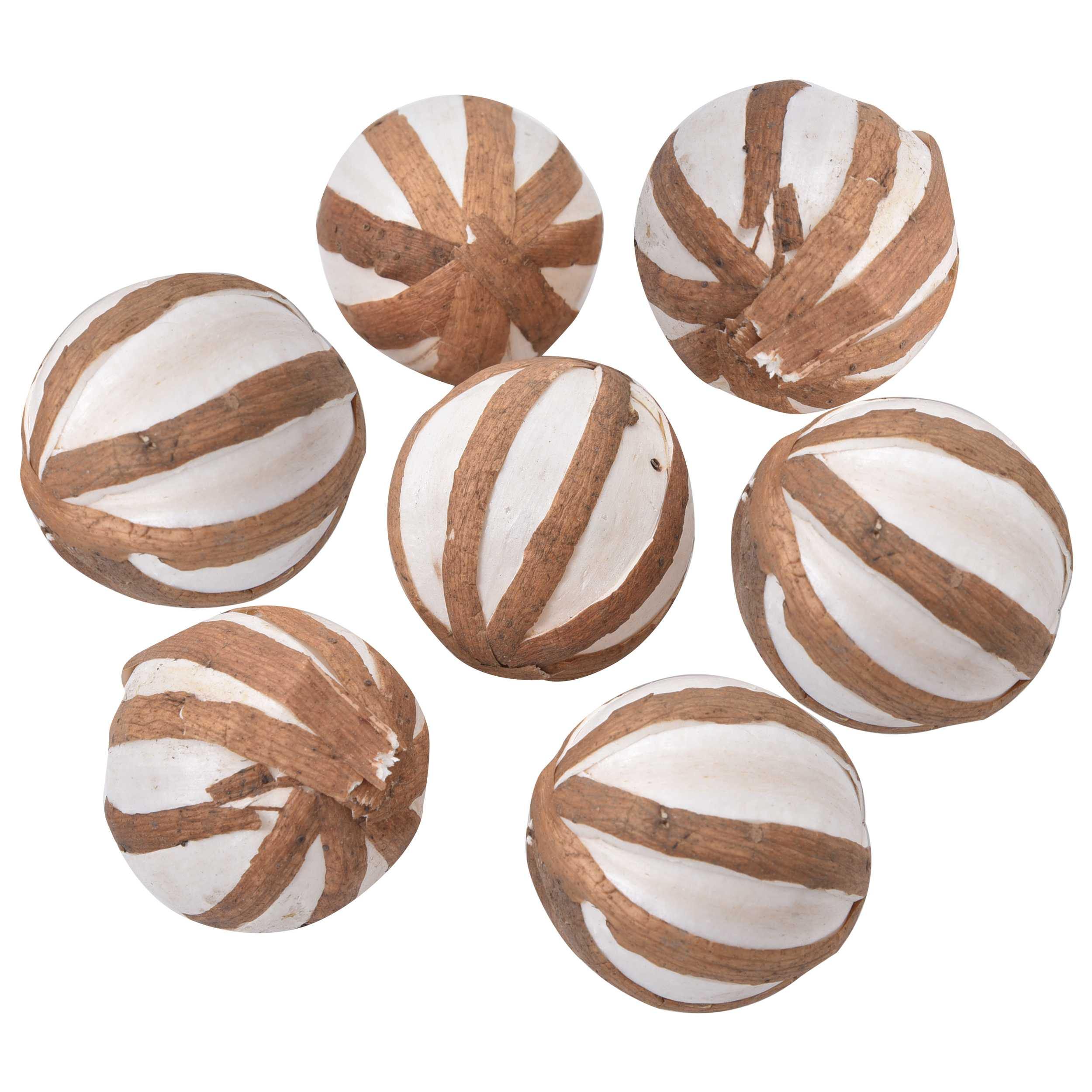 Wide Stipe Sola Decoration Ball - JOYNAGAR