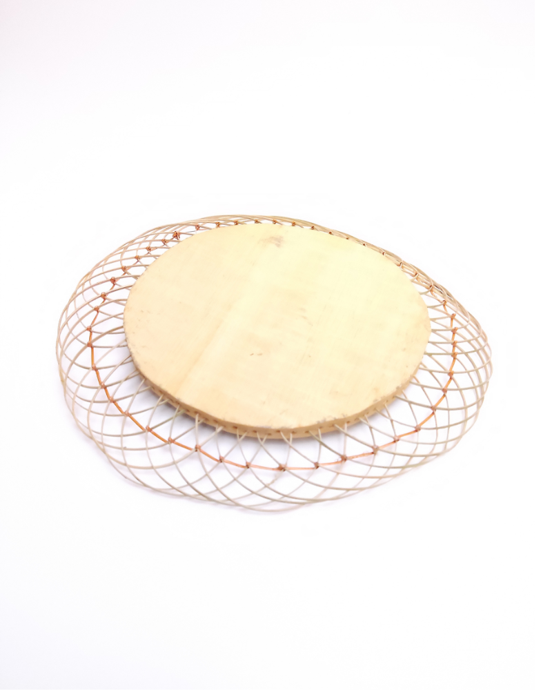 bamboo handmade gonesha for decoration . Joynagar - handicraft