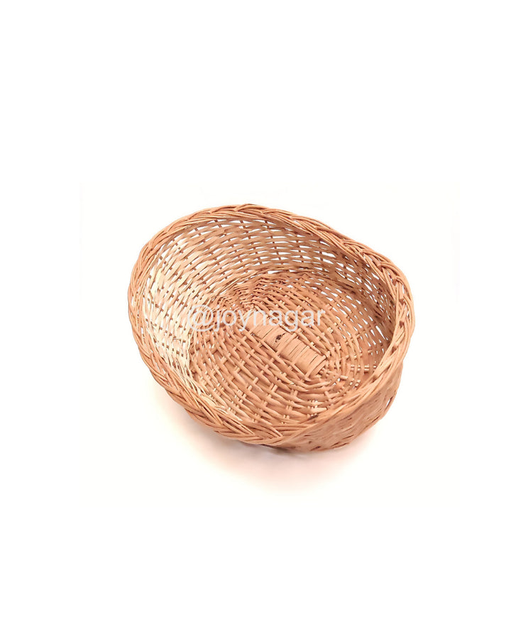 Willow Wicker Oval Topi Basket/ Jhuri - joynagar