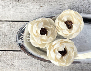 Black Pearl Sola Wood Flower - JOYNAGAR