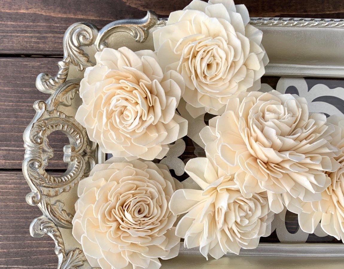 Dahlia Sola Wood Flower - JOYNAGAR