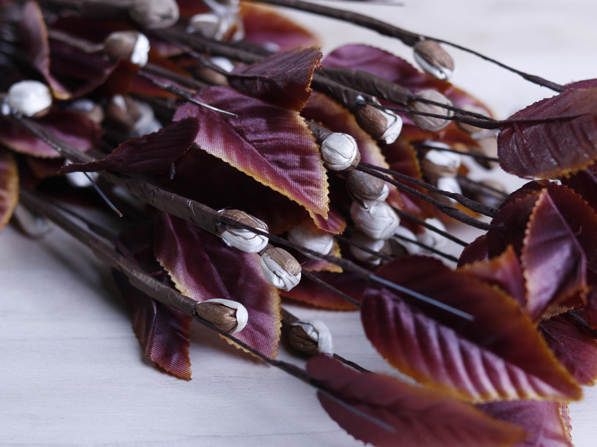 Decorative Kara Leaf Stick Joynagar Handicraft Artificial color_brown