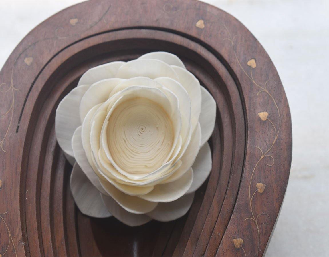 Lotus Sola wood Flower - JOYNAGAR
